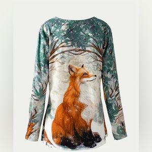 Fox Long Sleeve Tee